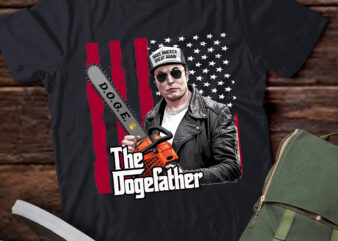 Elon Musk Chainsaw DOGE the Dogefather shirt