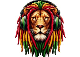 Trendy Retro Lion Graphics t-shirt design jpeg & png design