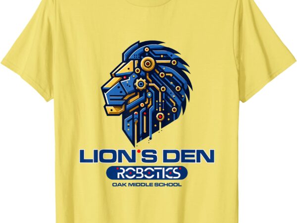 Lion’s den robotics t-shirt