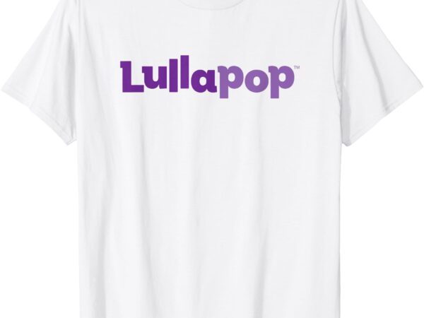 Lullapop logo design t-shirt