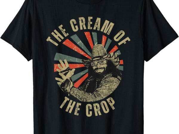 Macho cream of crop oh yeah retro funny vintage t-shirt