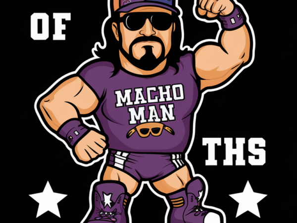 Macho man case cool t shirt designs for sale