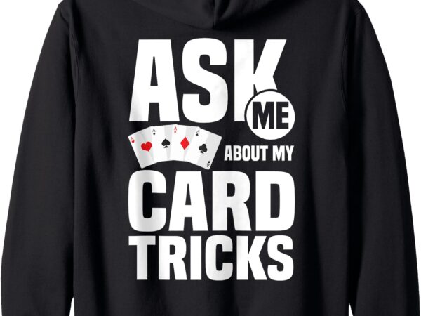 Magic show magician zip hoodie t shirt designs for sale