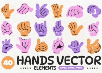 HANDS VECTOR ELEMENTS