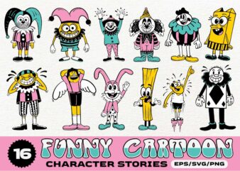 FUNNY CARTOON CHARACTER STORIES VOL. 2