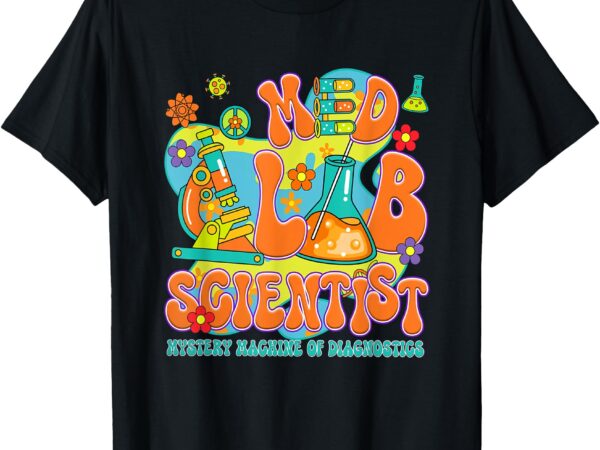 Medical lab scientist retro lab week run 2025 mls mlt t-shirt