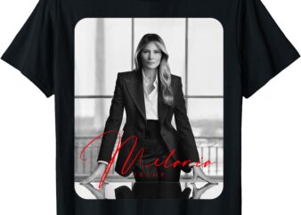 Melania Trump 2025 First Lady Inauguration Photo T-Shirt