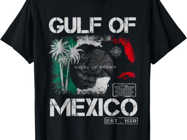 Gulf of mexico est. 1550 mens women t-shirt