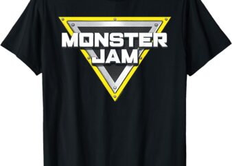 Monster Jam Motorsports Metal Logo T-Shirt