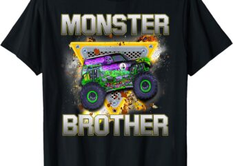 Monster Truck Brother Monster Truck Are My Jam Truck Lovers T-Shirt