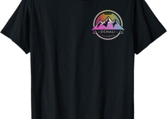 Mount Denali Alaska Mountaineer Climbing National Park T-Shirt