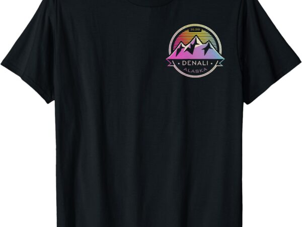 Mount denali alaska mountaineer climbing national park t-shirt