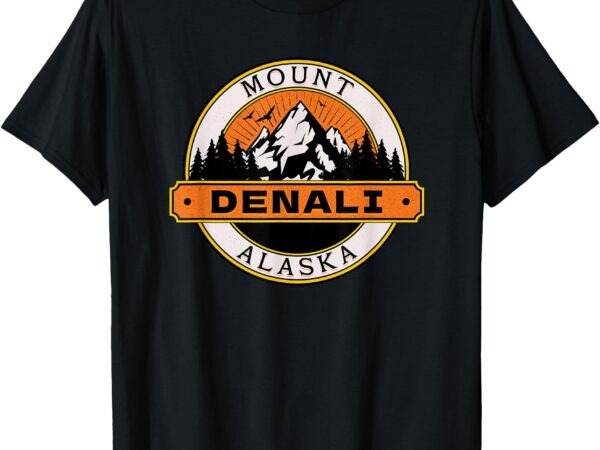 Mount denali souvenir _ mt. denali t-shirt