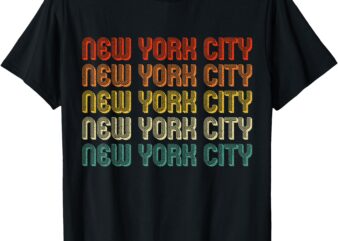 New York City Retro Vintage T-Shirt