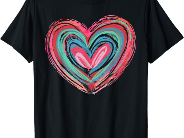 Novelty heart t-shirt