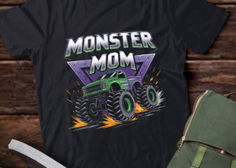 PA31 Monster Truck MOM Birthday Party Retro Monster Trucks