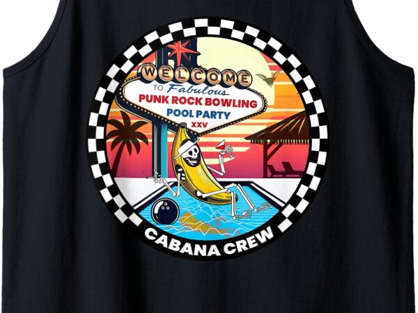 Prb cabana crew 2025 tank top t shirt illustration