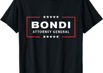 Pam Bondi Attorney General of President Trump Pick for DOJ T-Shirt