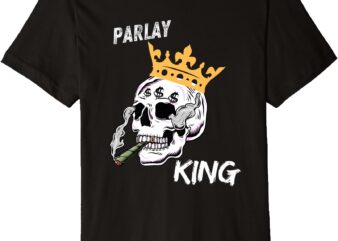 Parlay King mens design Sports bet Premium T-Shirt