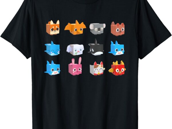 Pet simulator blox costume for kid and adults t-shirt