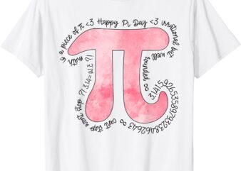 Pi Day Shirt Kids Pi Day Shirt Women Pi Day Math Teacher T-Shirt