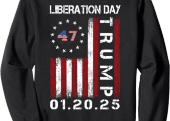 President Donald Trump Liberation Day 2025 Sweatshirt