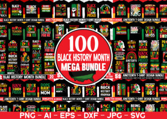 Black History Month,Juneteenth Mega Bundle, Black History Bundle Png, Black History Png, Afro American Png, Black History Shirt Png, Black H