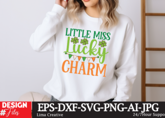 Little MIss Lucky Charm SVG Cut File, Happy St Patrick’s Day svg, St Patrick SVG, St Patricks Day SVG, St Patrick’s Day Svg, St Patricks Svg