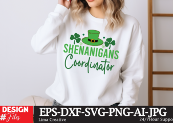 Shenanigans Coordinator SVG Cut File, Happy St Patrick’s Day svg, St Patrick SVG, St Patricks Day SVG, St Patrick’s Day Svg, St Patricks Svg