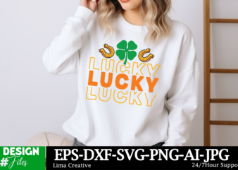 Lucky St.Patrick’s Day SVG Cut File, Happy St. Patrick’s Day SVG, St. Patrick’s Day SVG, St Patrick’s Day Quotes, Irish SVG, Clover svg, Sha