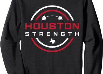 Pullover Sweatshirt, houston strength