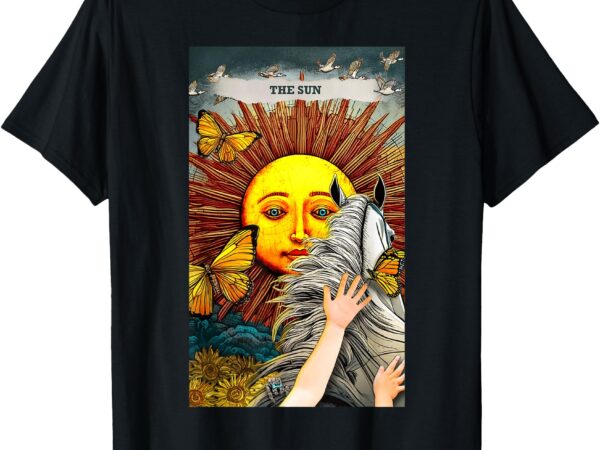 Radiant sun tarot – be the light! t-shirt