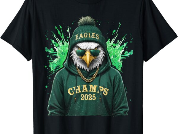 Retro eagles sunglasses championship 2025 celebrated eagles t-shirt