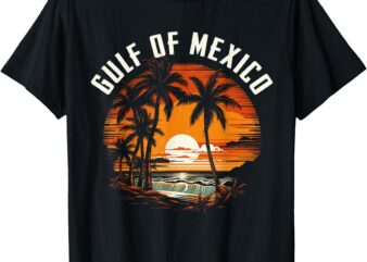 Retro Vintage Gulf of Mexico Since 1672 T-Shirt