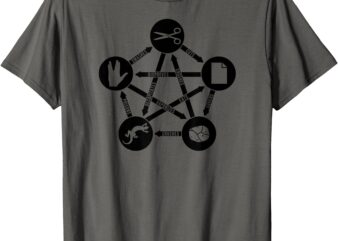 Rock Paper Scissors Lizard Spock T-Shirt