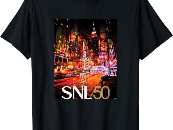 Snl 50 new york streets t-shirt