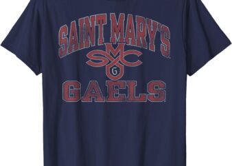 Saint Mary’s Gaels Vintage Worn Navy Officially Licensed T-Shirt