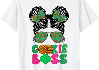 Scout Cookie Boss Girls Sunglasses Cookies Women T-Shirt