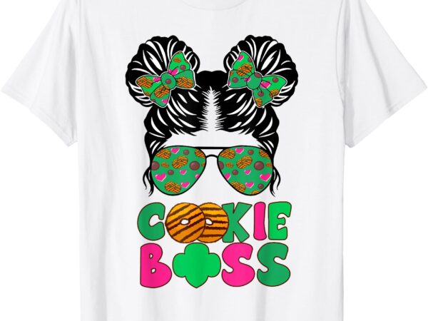 Scout cookie boss girls sunglasses cookies women t-shirt