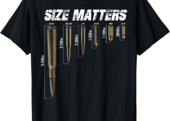 Size Matter Bullet Measure Up T-Shirt