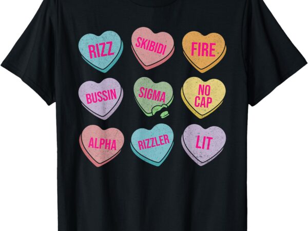 Skibidi funny valentine’s day rizz toddler kids boys rizzler t-shirt