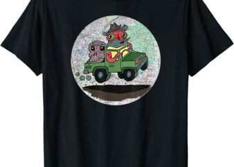 Skull Farmer _ Giant Skull Delivery by ArtbyBillytheRobot T-Shirt