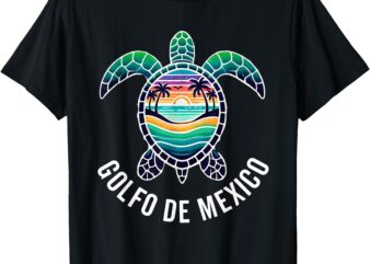 Golfo De Mexico Viva Mexico Gulf of Mexico Souvenir T-Shirt