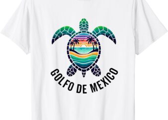 Golfo De Mexico Viva Mexico Gulf of Mexico Souvenir T-Shirt