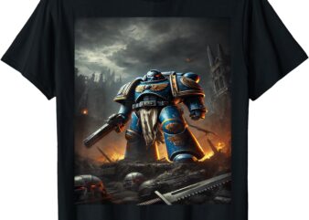 Space Marine Chapter Master 40k T-Shirt