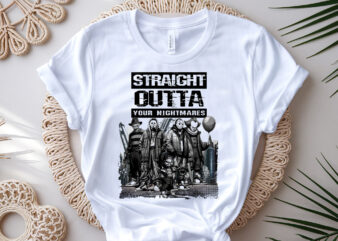 Straight Outta Nightmares Creepy Horror Scary lb51