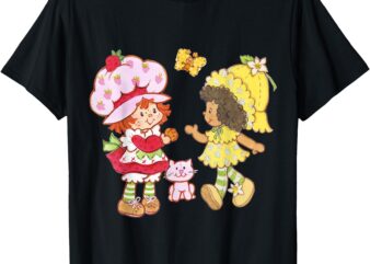 Strawberry Shortcake & Orange Blossom Cookie Vintage T-Shirt