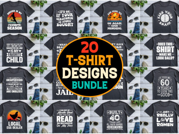 T-shirt design bundle