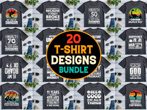 T-shirt design bundle