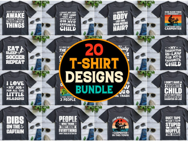 T-shirt design bundle